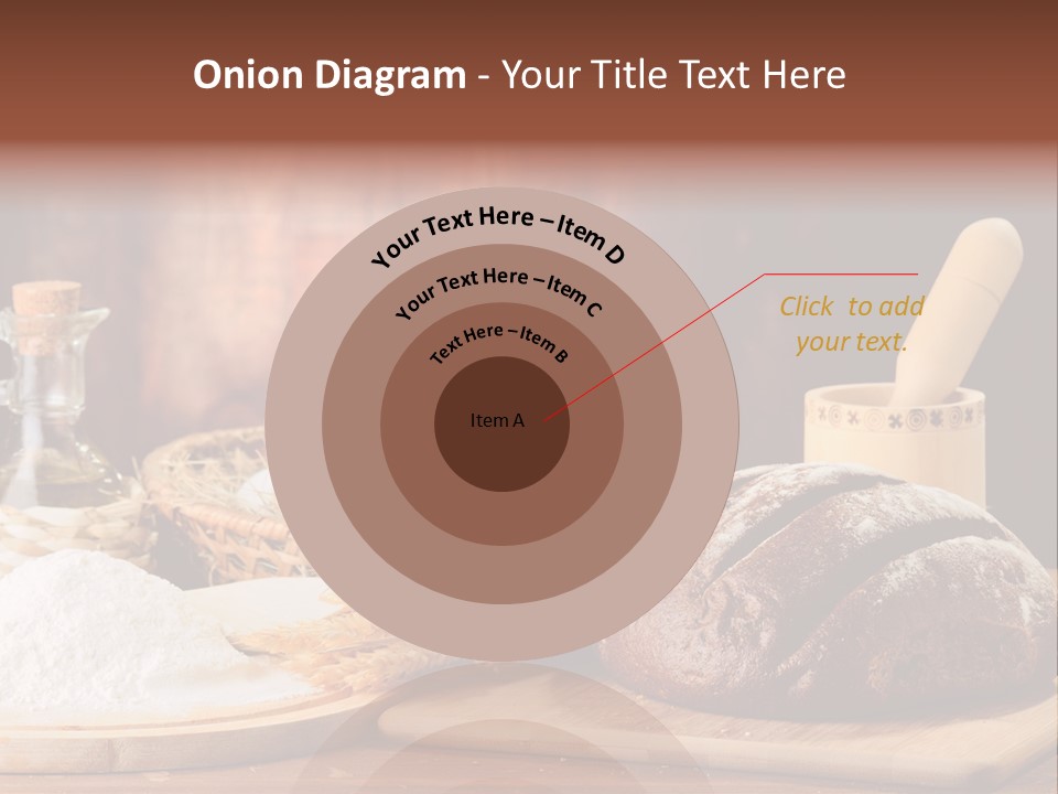 Wheat Baking Flour PowerPoint Template