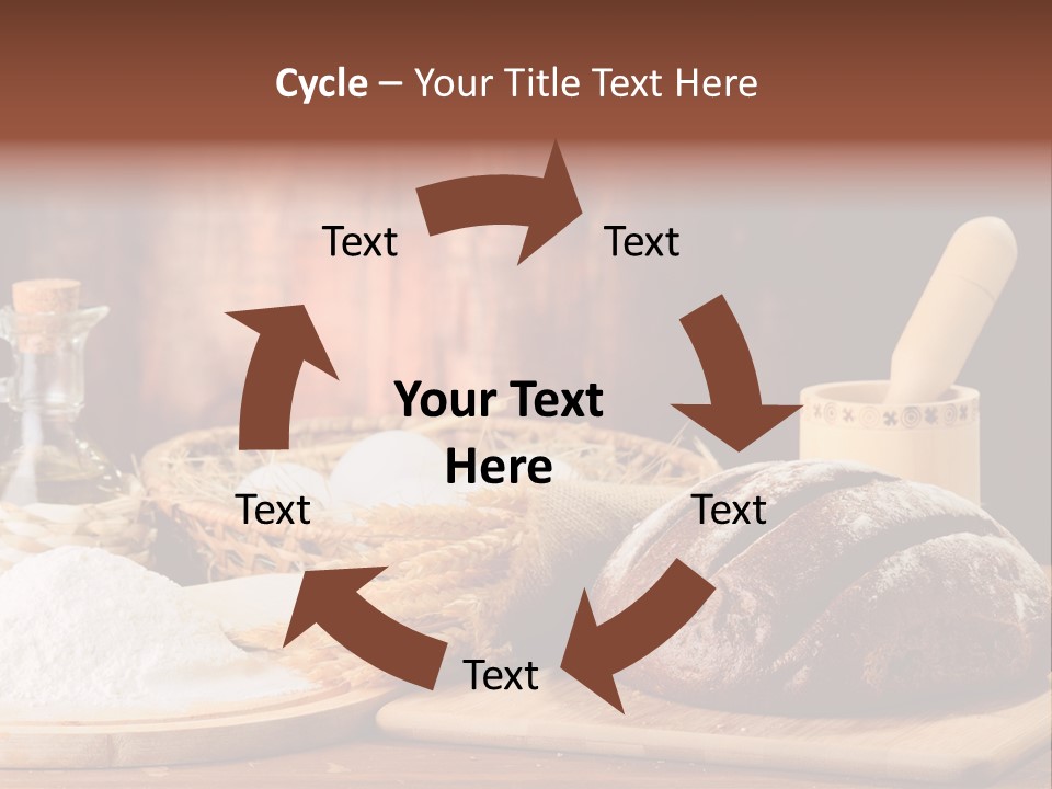 Wheat Baking Flour PowerPoint Template