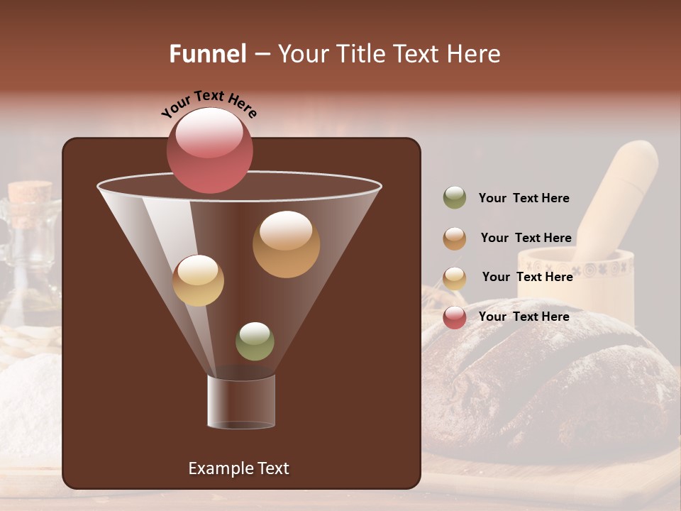 Wheat Baking Flour PowerPoint Template