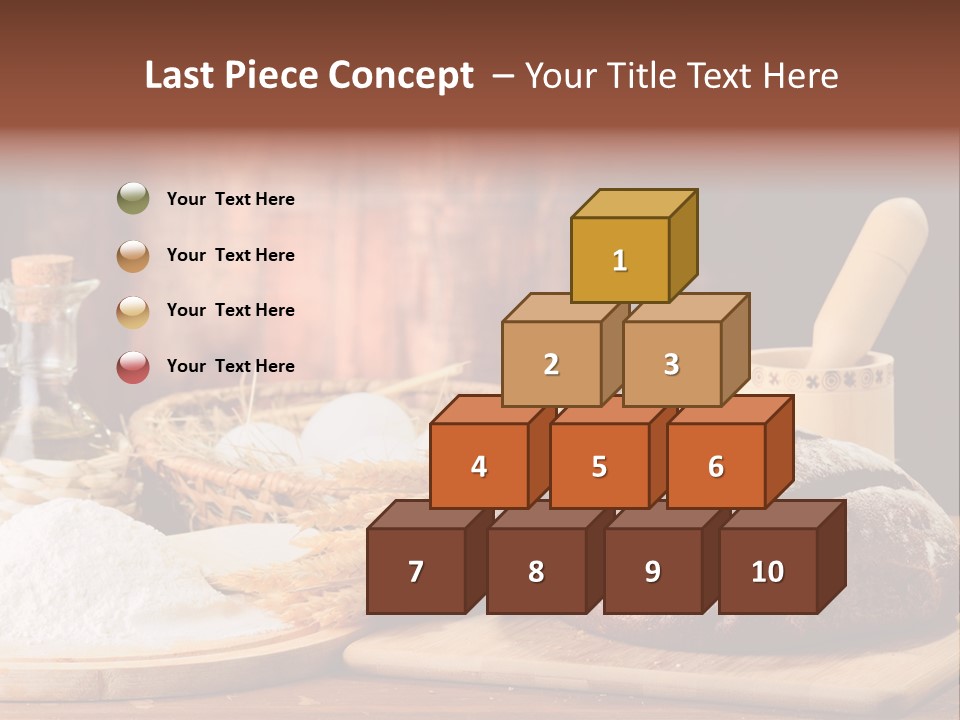 Wheat Baking Flour PowerPoint Template