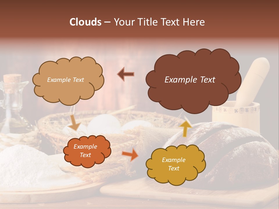Wheat Baking Flour PowerPoint Template