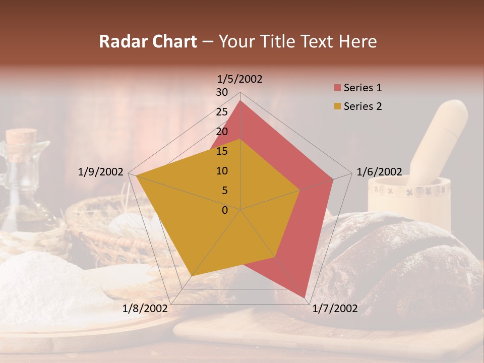 Wheat Baking Flour PowerPoint Template