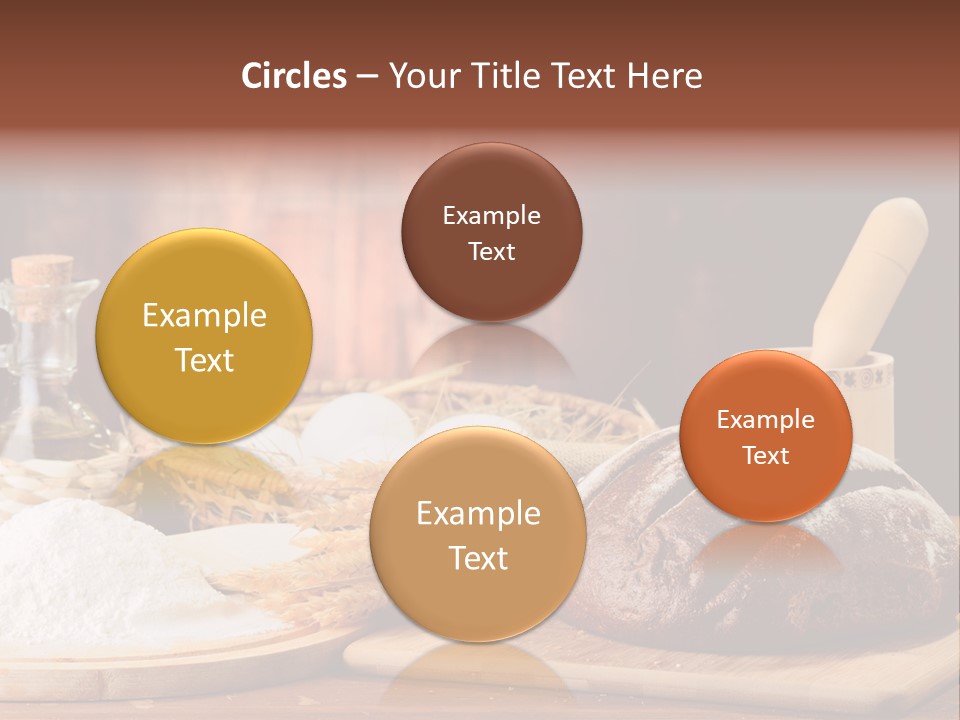 Wheat Baking Flour PowerPoint Template