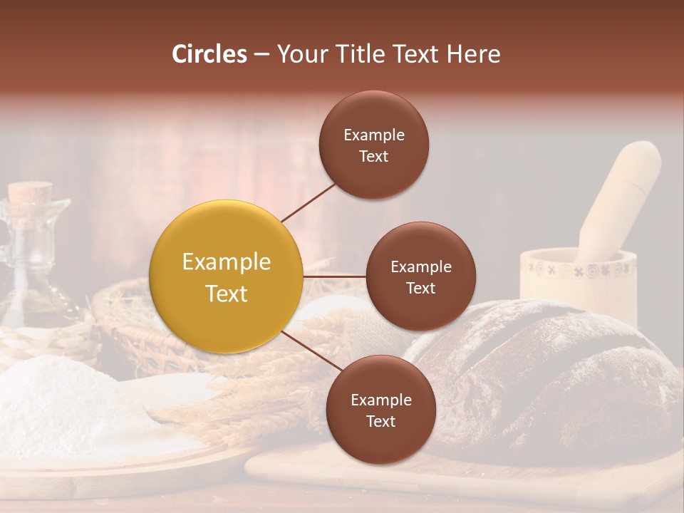 Wheat Baking Flour PowerPoint Template