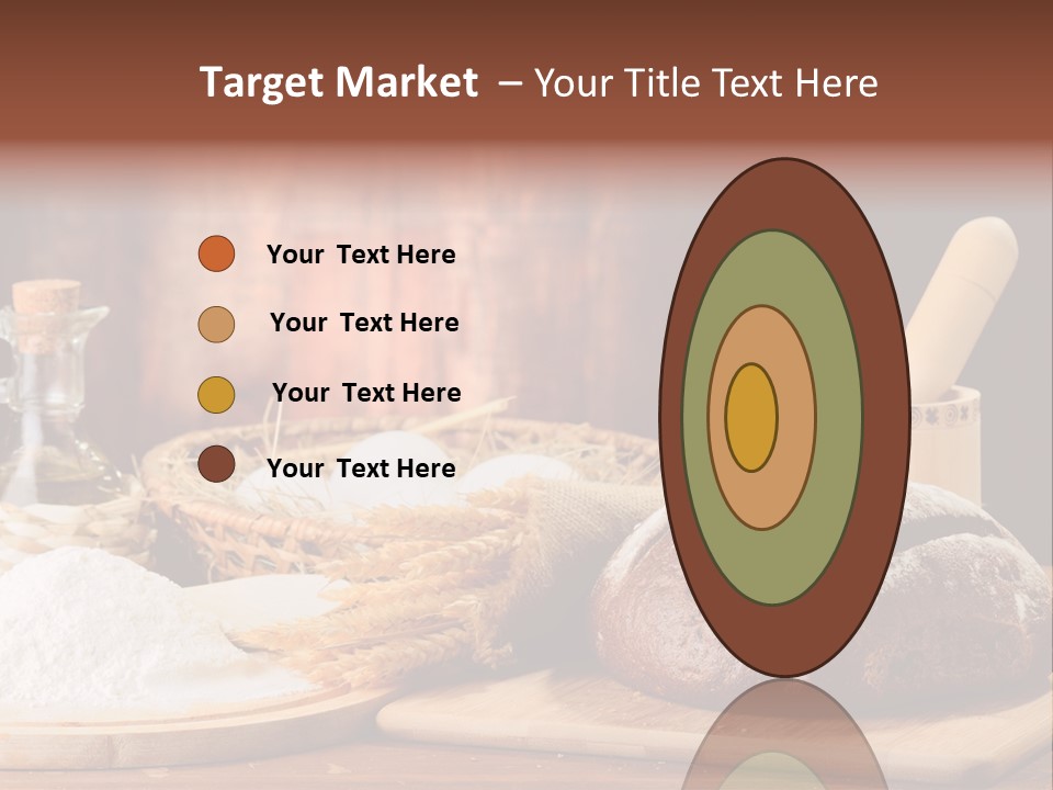 Wheat Baking Flour PowerPoint Template