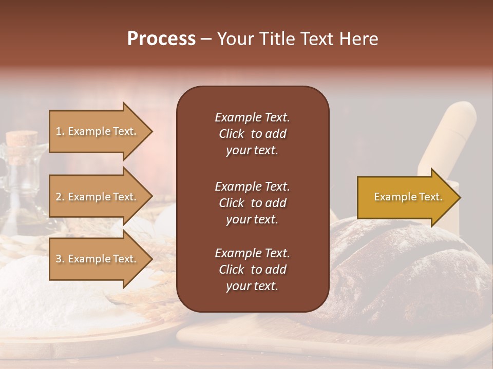 Wheat Baking Flour PowerPoint Template
