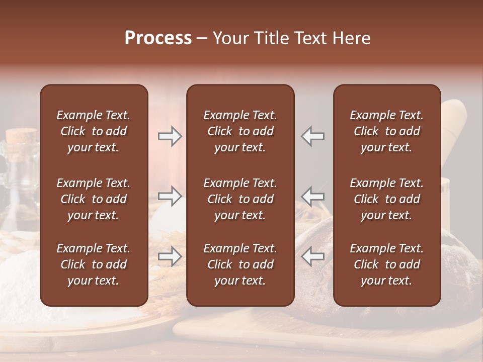 Wheat Baking Flour PowerPoint Template