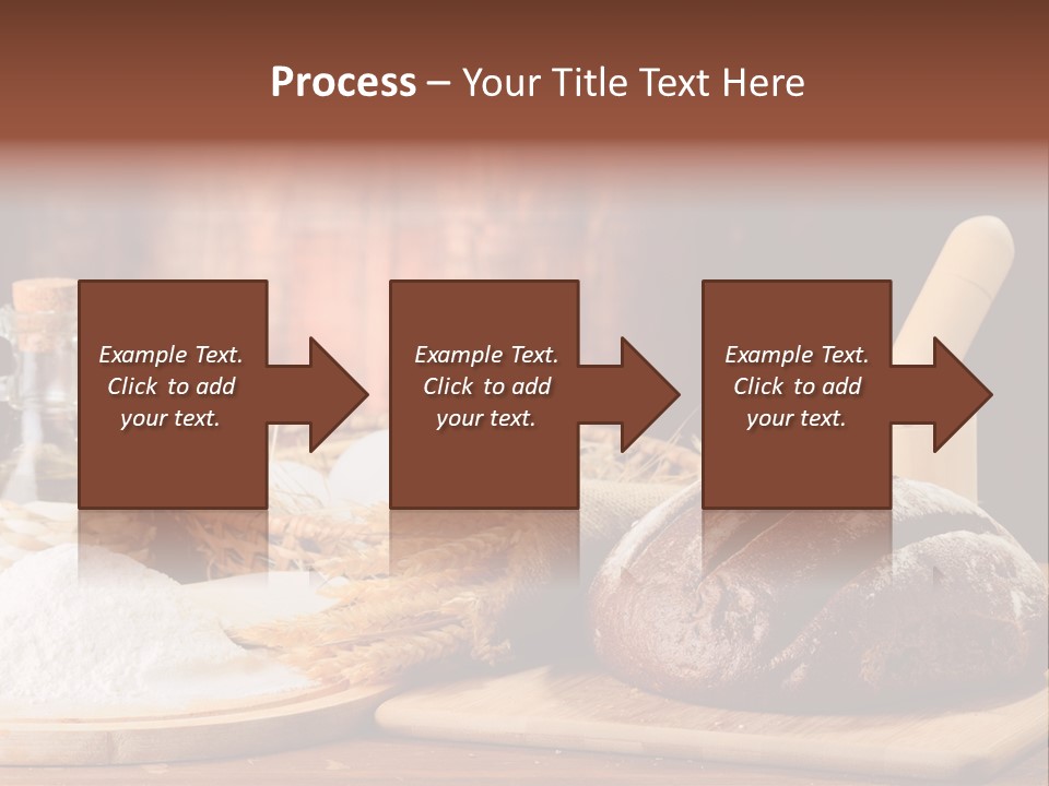 Wheat Baking Flour PowerPoint Template