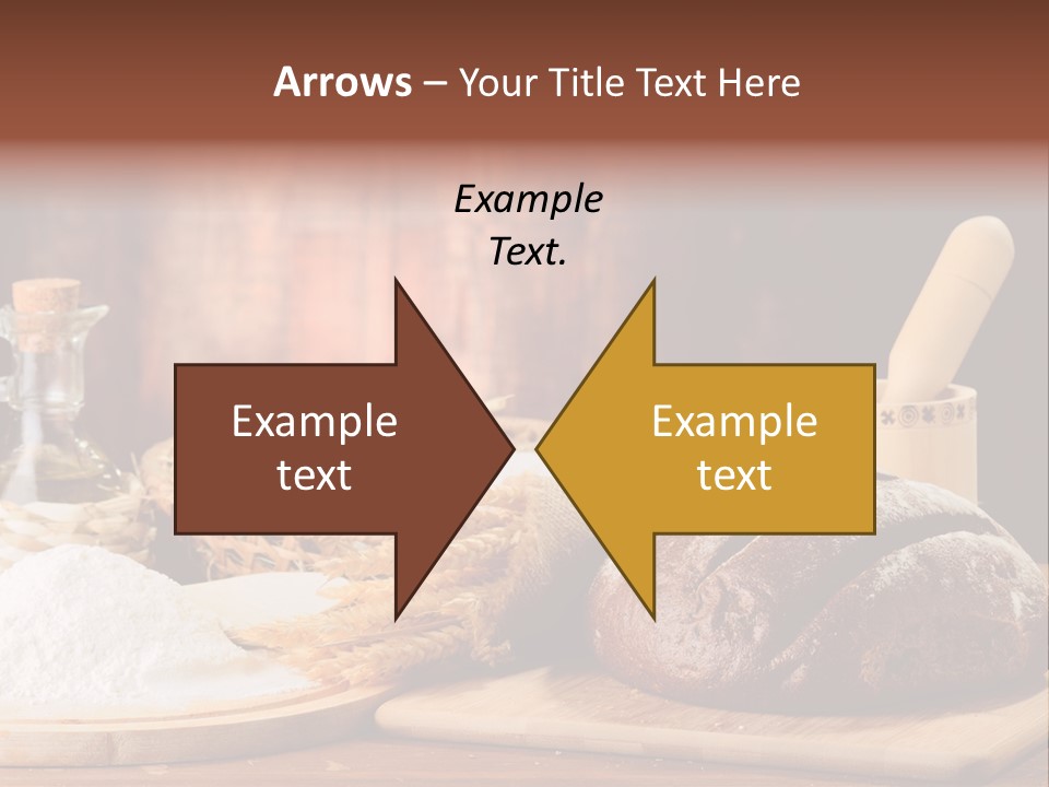 Wheat Baking Flour PowerPoint Template