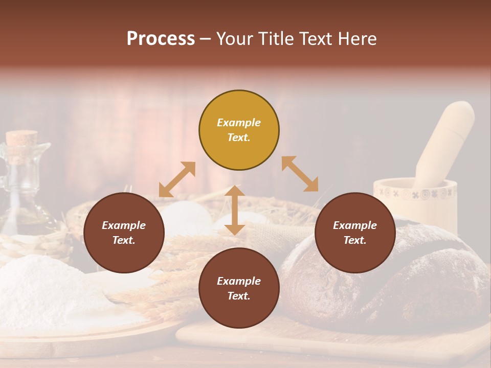 Wheat Baking Flour PowerPoint Template