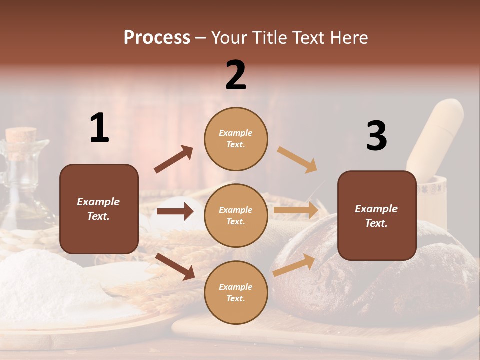 Wheat Baking Flour PowerPoint Template