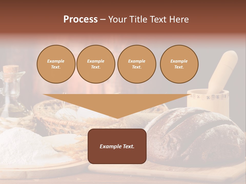 Wheat Baking Flour PowerPoint Template