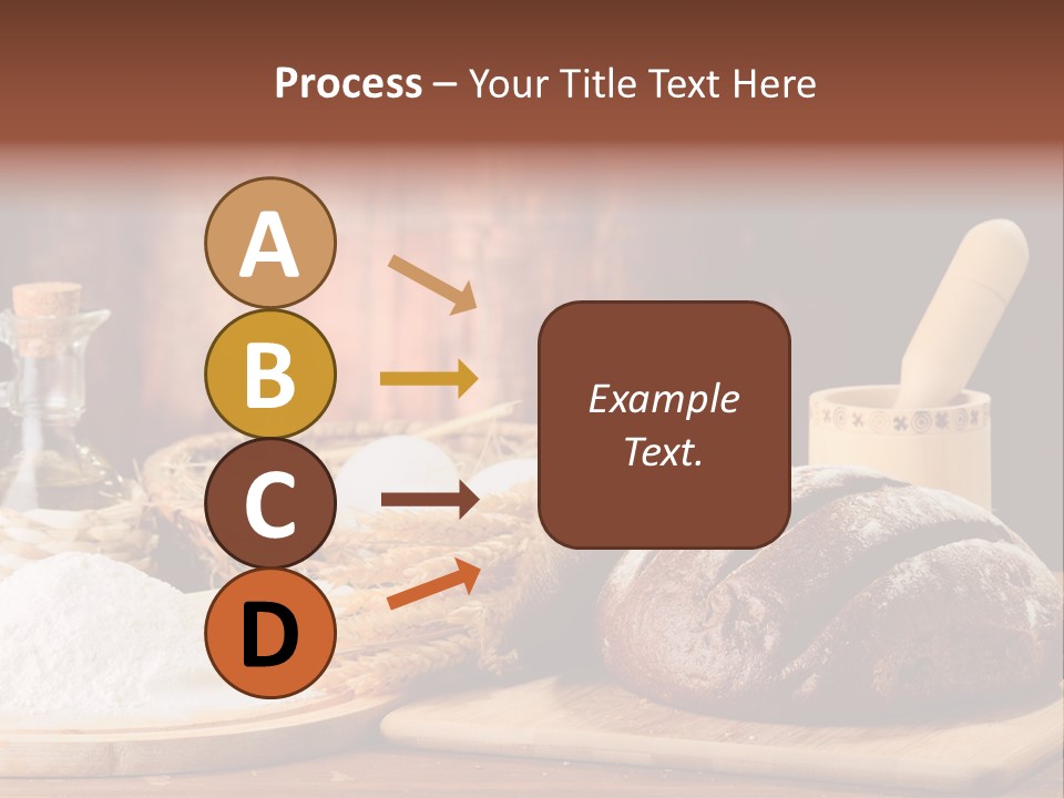 Wheat Baking Flour PowerPoint Template