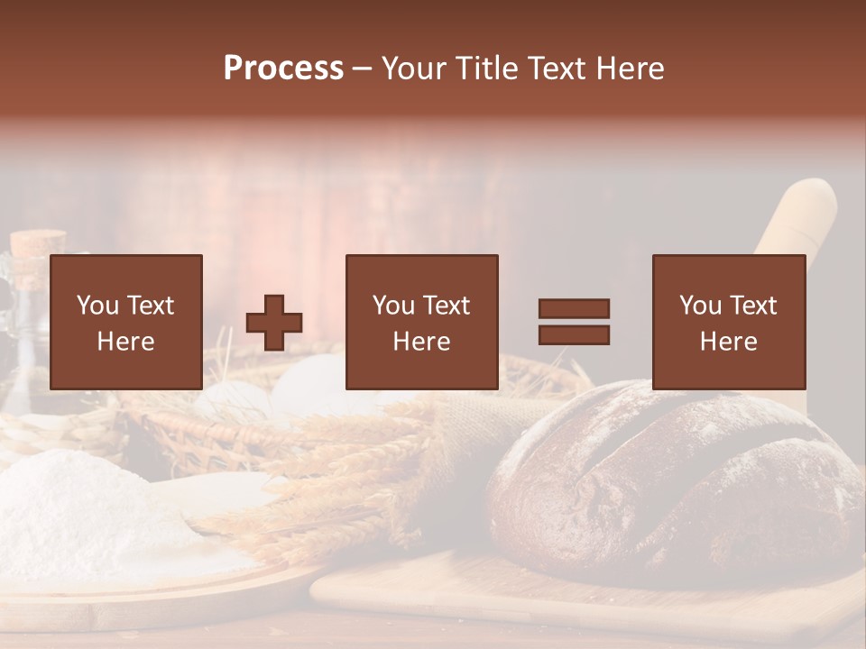 Wheat Baking Flour PowerPoint Template