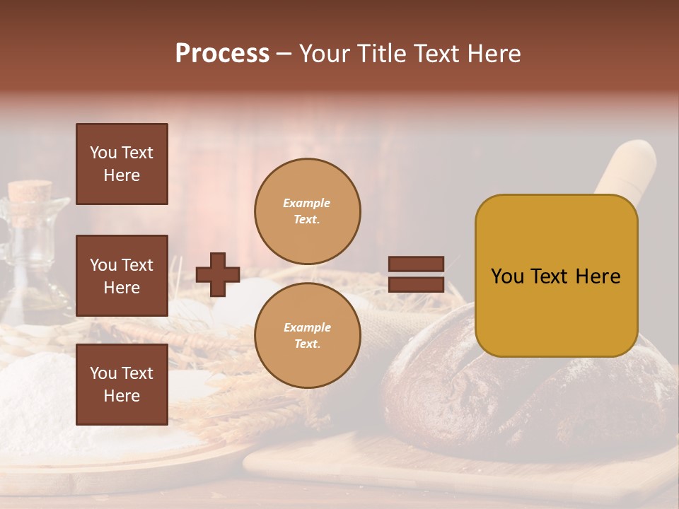 Wheat Baking Flour PowerPoint Template