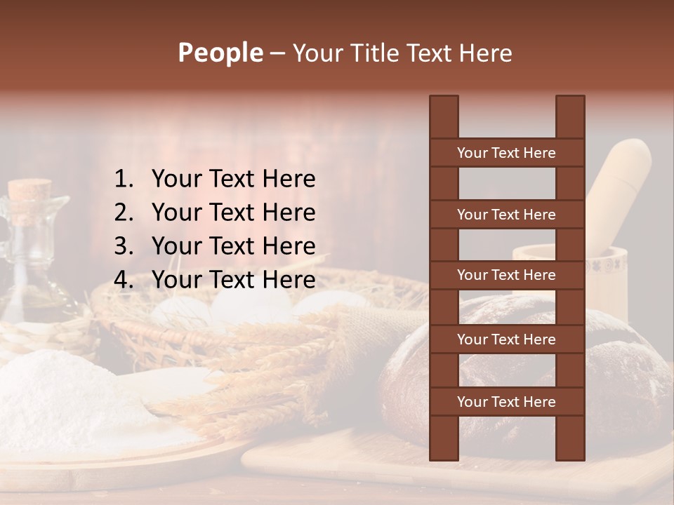 Wheat Baking Flour PowerPoint Template