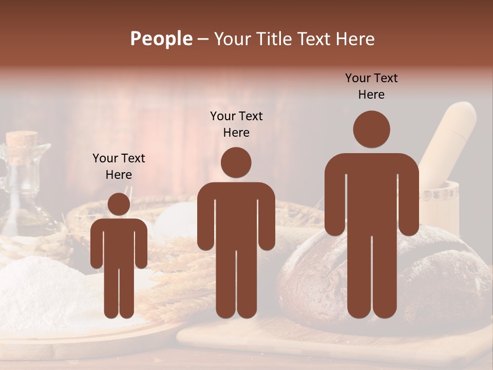 Wheat Baking Flour PowerPoint Template