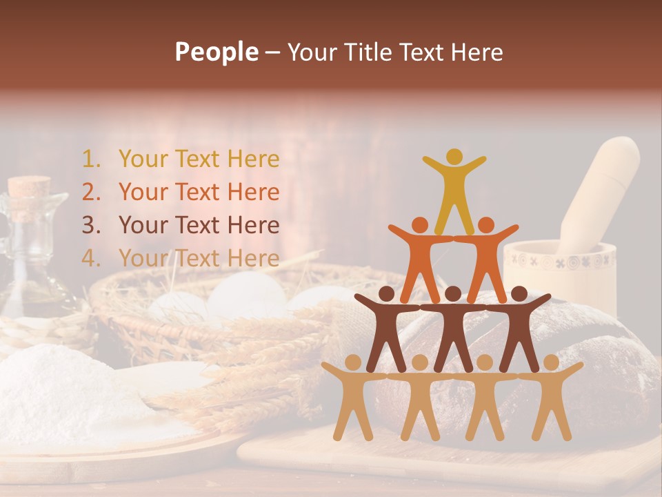 Wheat Baking Flour PowerPoint Template