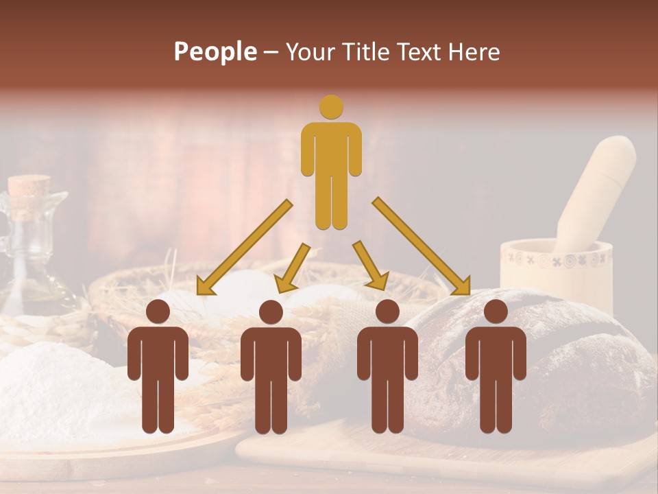 Wheat Baking Flour PowerPoint Template