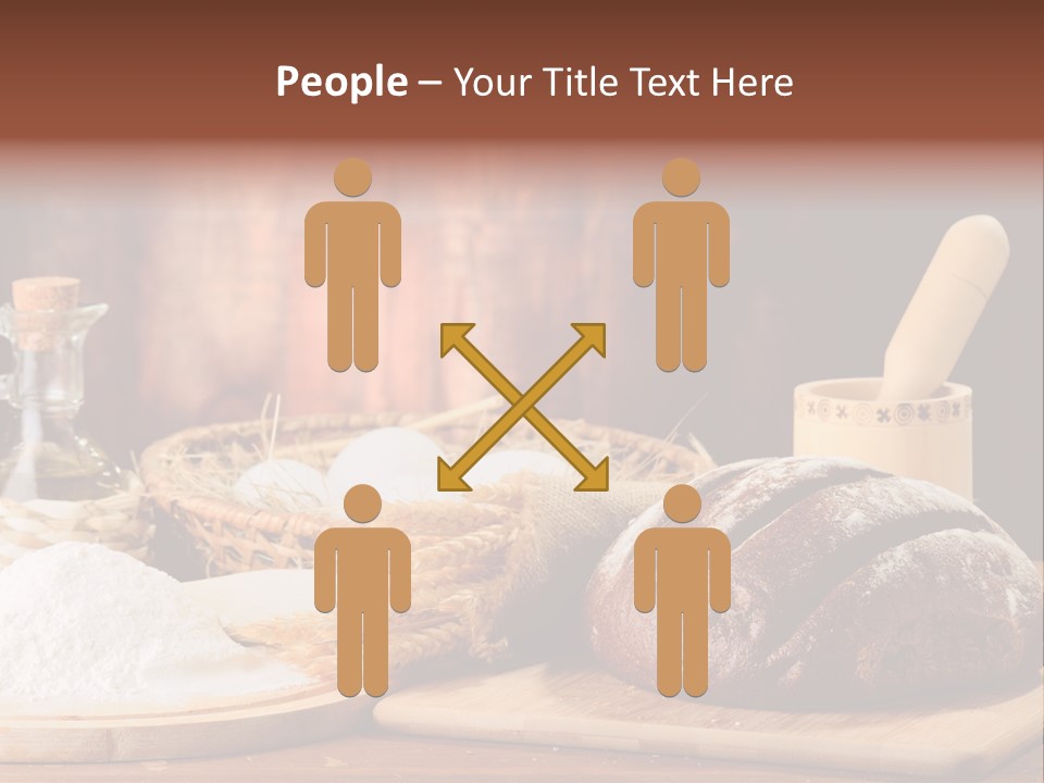 Wheat Baking Flour PowerPoint Template