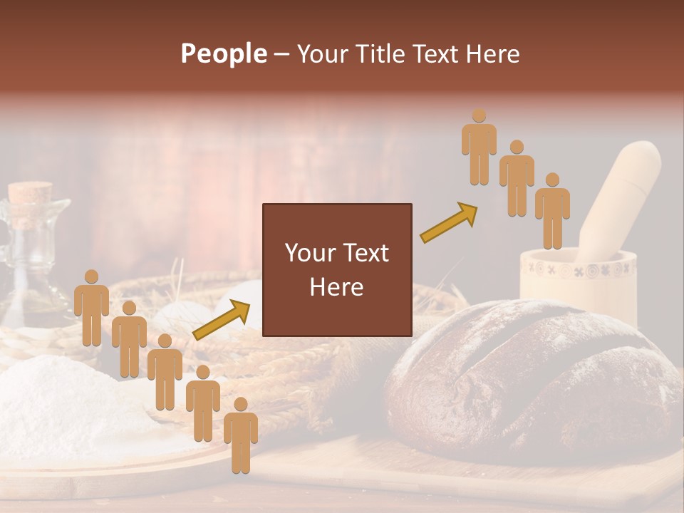 Wheat Baking Flour PowerPoint Template