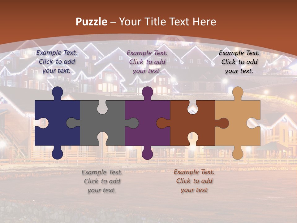 Estate Europe Landscape PowerPoint Template