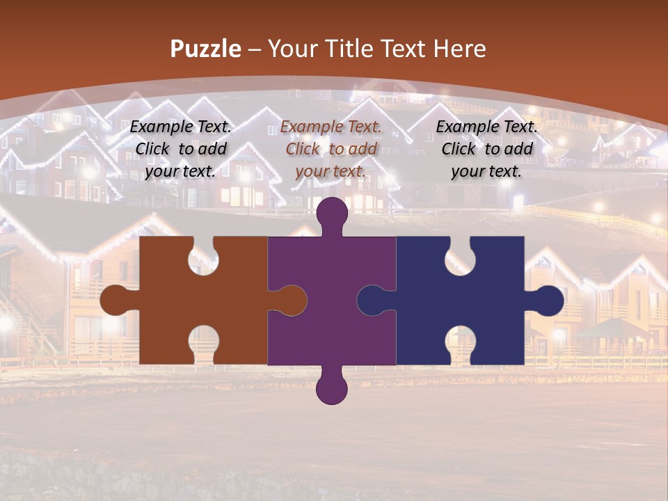 Estate Europe Landscape PowerPoint Template