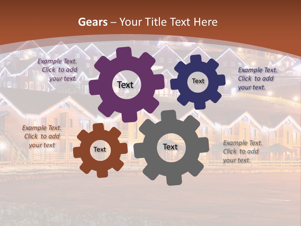 Estate Europe Landscape PowerPoint Template