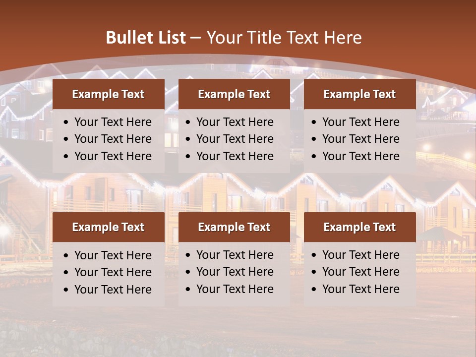 Estate Europe Landscape PowerPoint Template