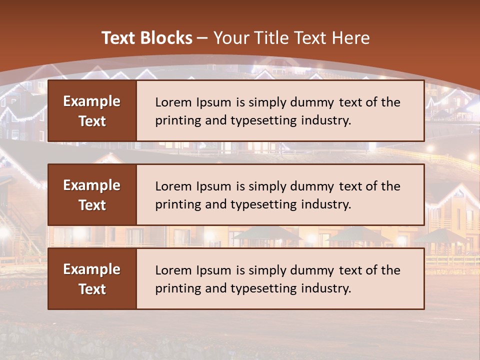Estate Europe Landscape PowerPoint Template