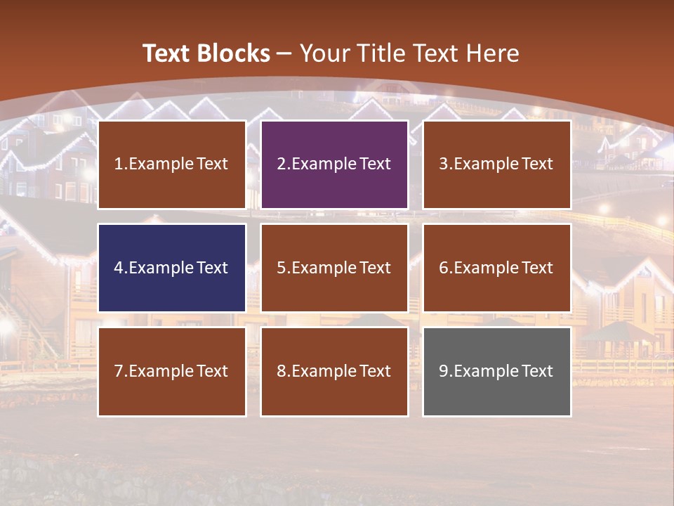Estate Europe Landscape PowerPoint Template