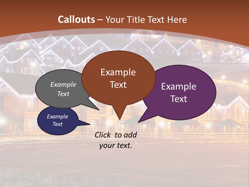 Estate Europe Landscape PowerPoint Template