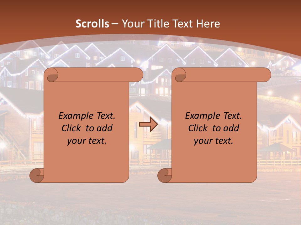 Estate Europe Landscape PowerPoint Template