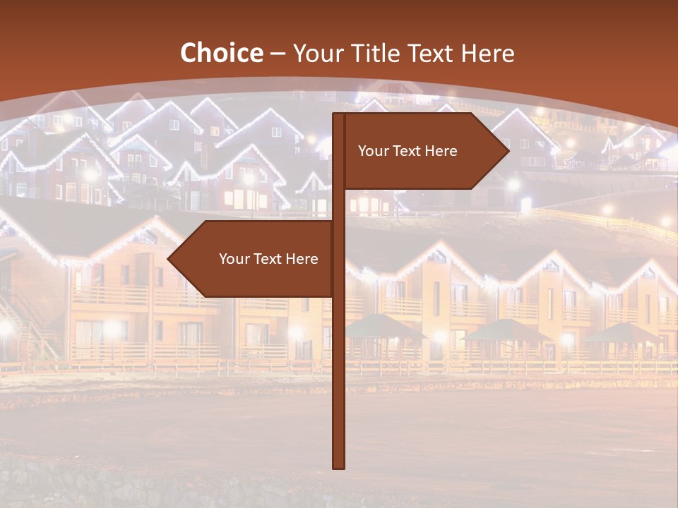 Estate Europe Landscape PowerPoint Template