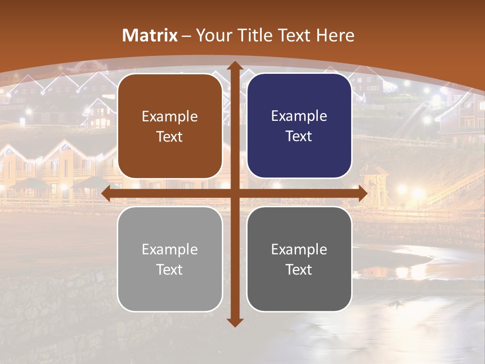 Electric Sky Life PowerPoint Template