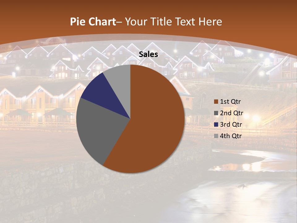 Electric Sky Life PowerPoint Template