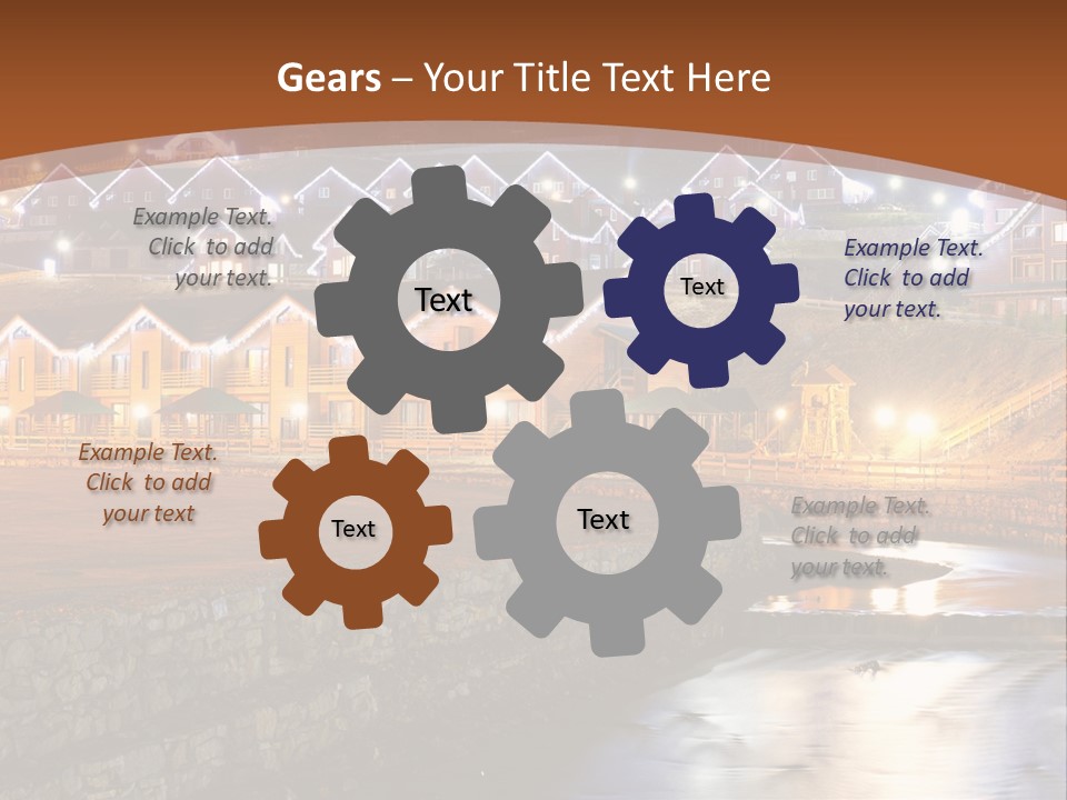 Electric Sky Life PowerPoint Template