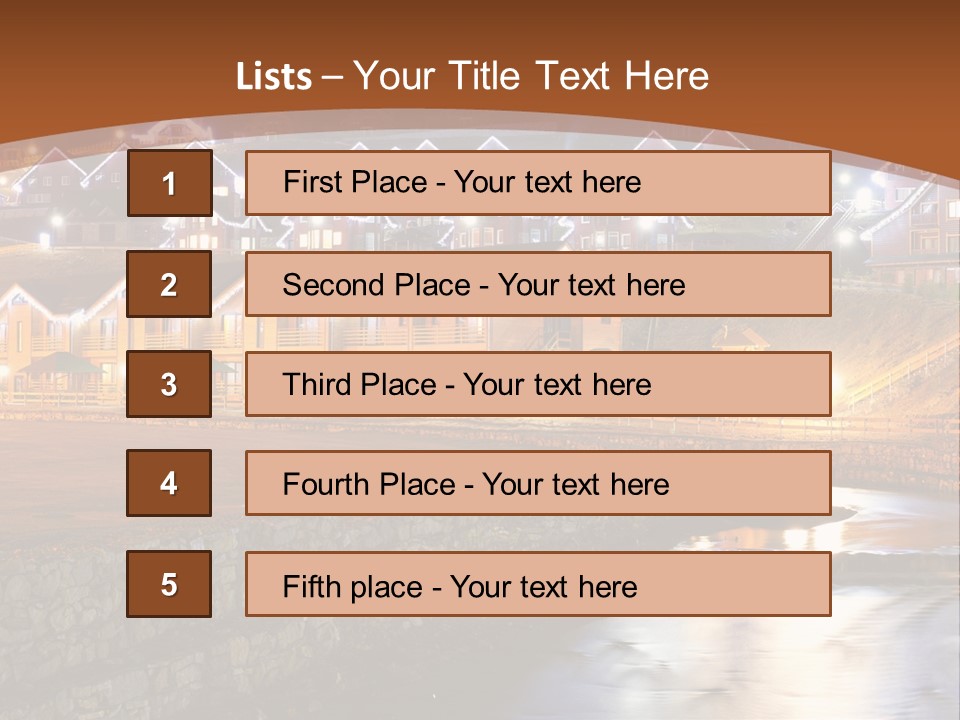 Electric Sky Life PowerPoint Template