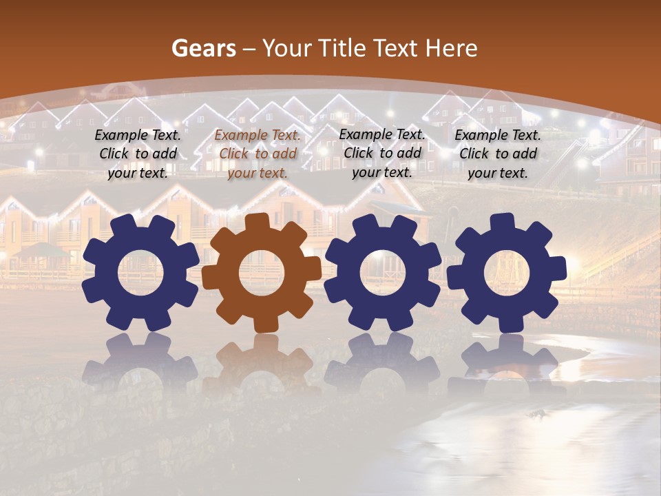 Electric Sky Life PowerPoint Template