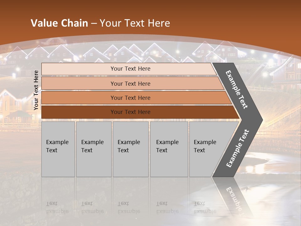 Electric Sky Life PowerPoint Template
