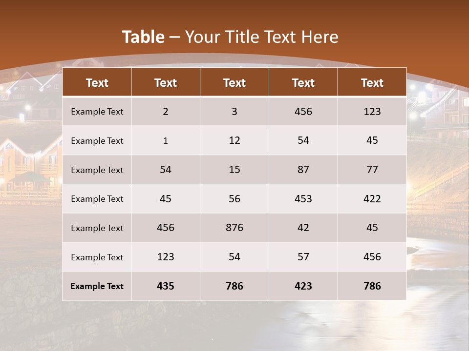 Electric Sky Life PowerPoint Template