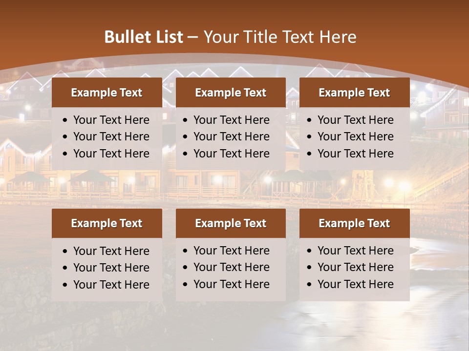Electric Sky Life PowerPoint Template