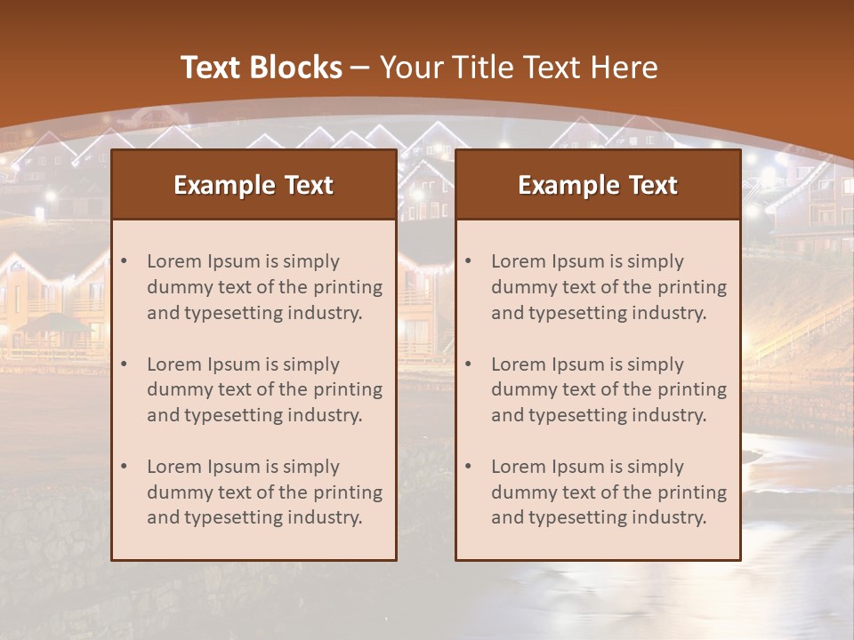 Electric Sky Life PowerPoint Template
