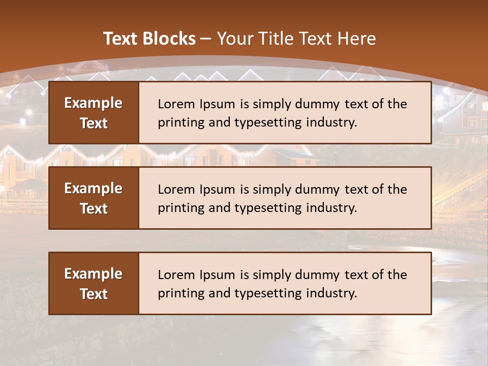 Electric Sky Life PowerPoint Template