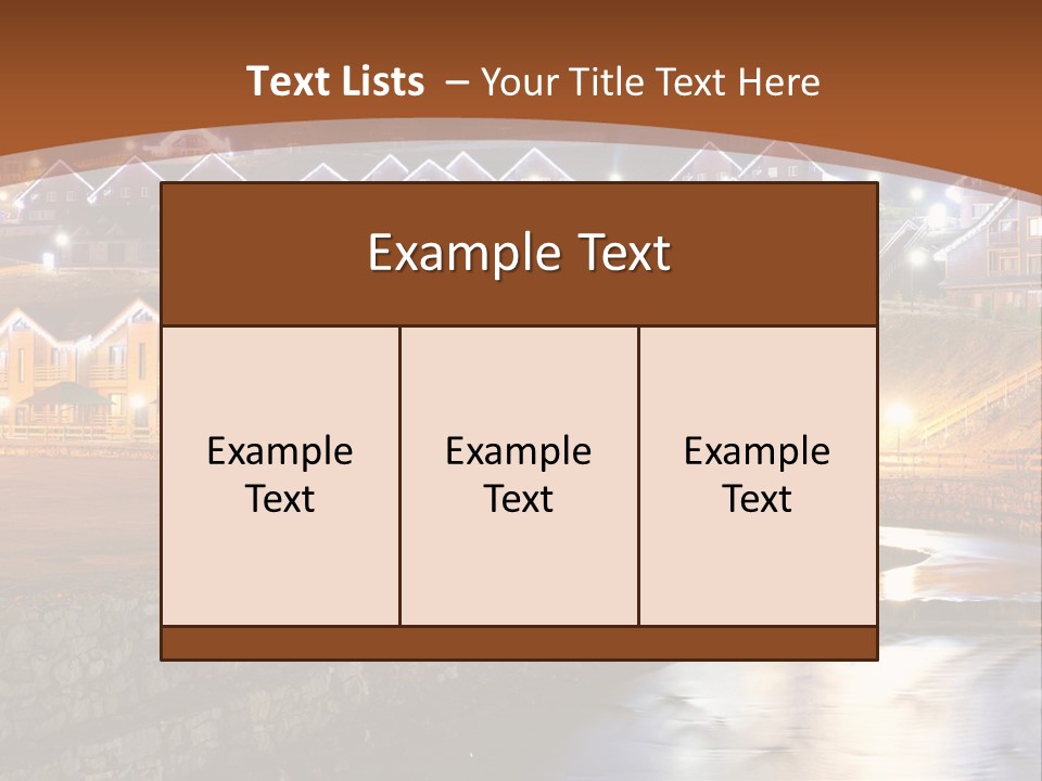 Electric Sky Life PowerPoint Template