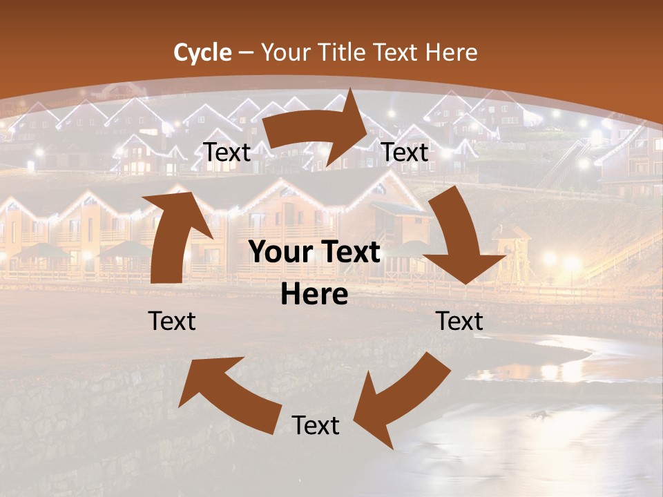 Electric Sky Life PowerPoint Template