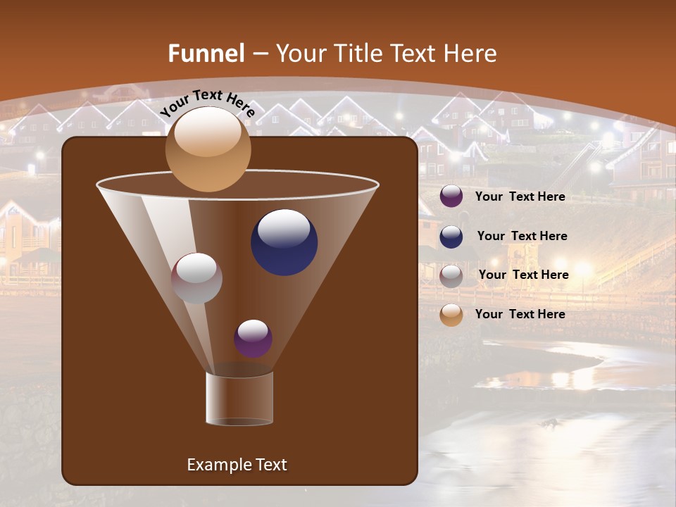 Electric Sky Life PowerPoint Template