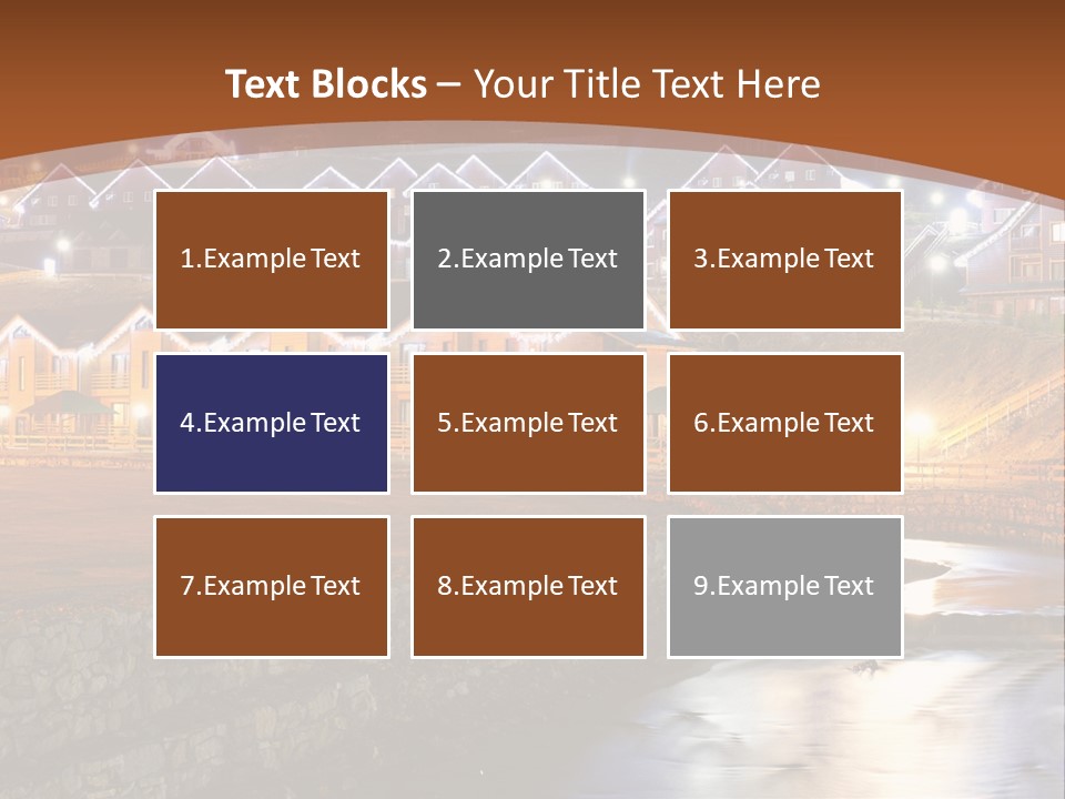 Electric Sky Life PowerPoint Template