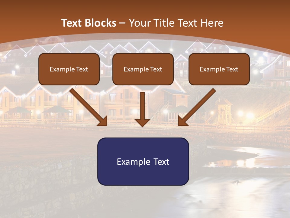 Electric Sky Life PowerPoint Template