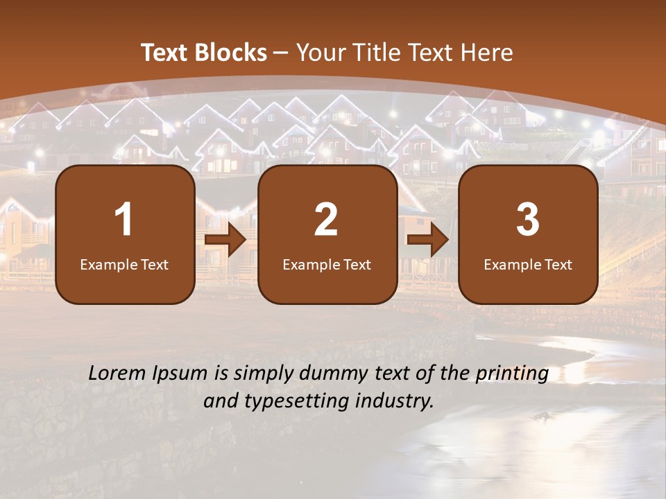 Electric Sky Life PowerPoint Template